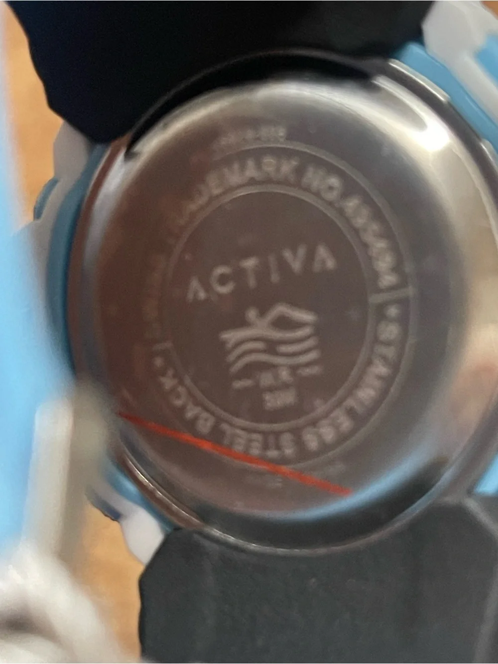Activa X Invicta Digital Men's Watch - 56mm. Light Blue
